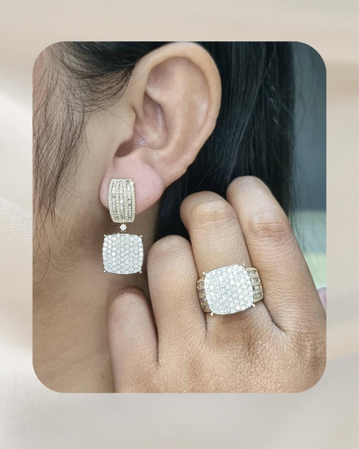 14K Diamond Set