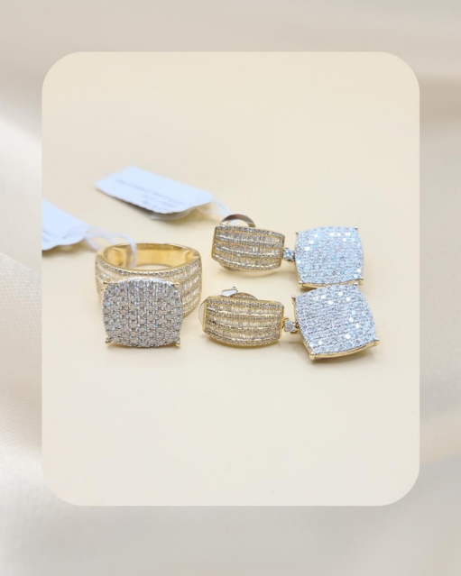 14K Diamond Set