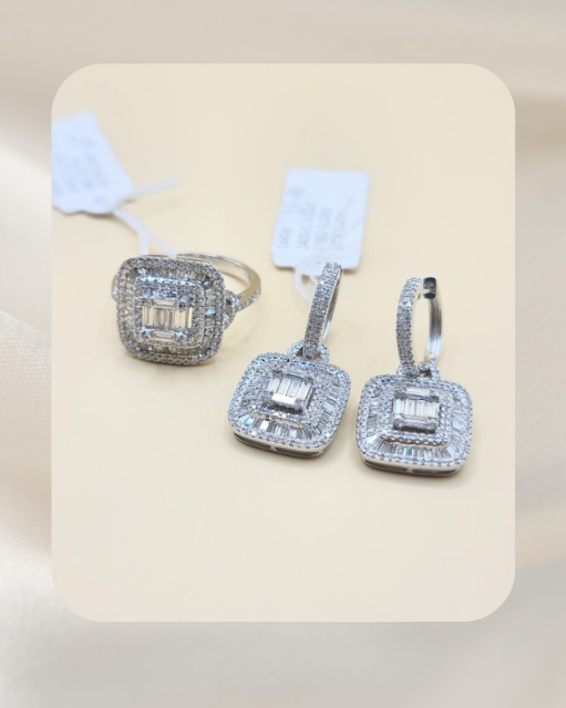 14K Diamond Set