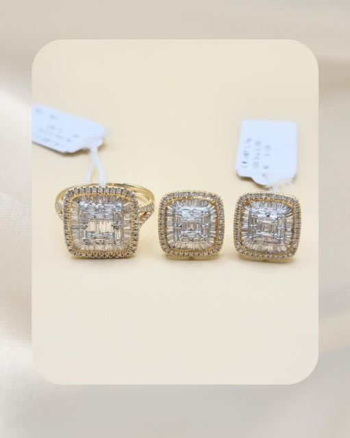 14K Diamond Set