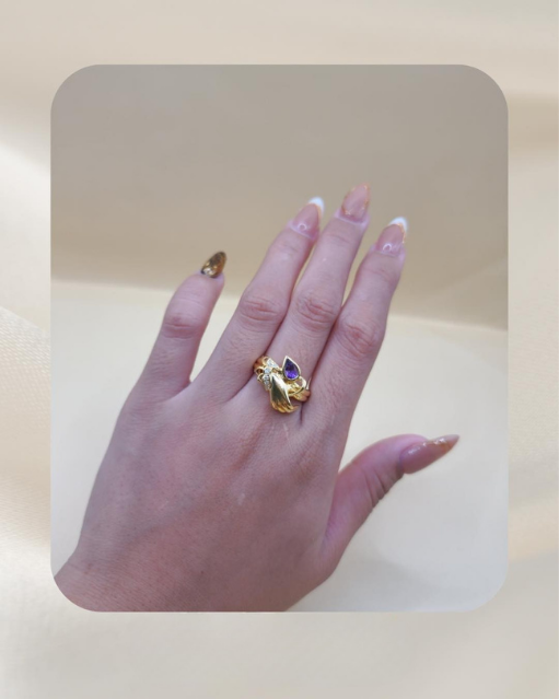 18K Diamond Ring