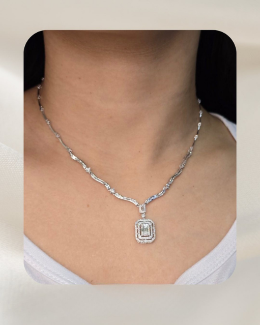 14K Diamond Necklace