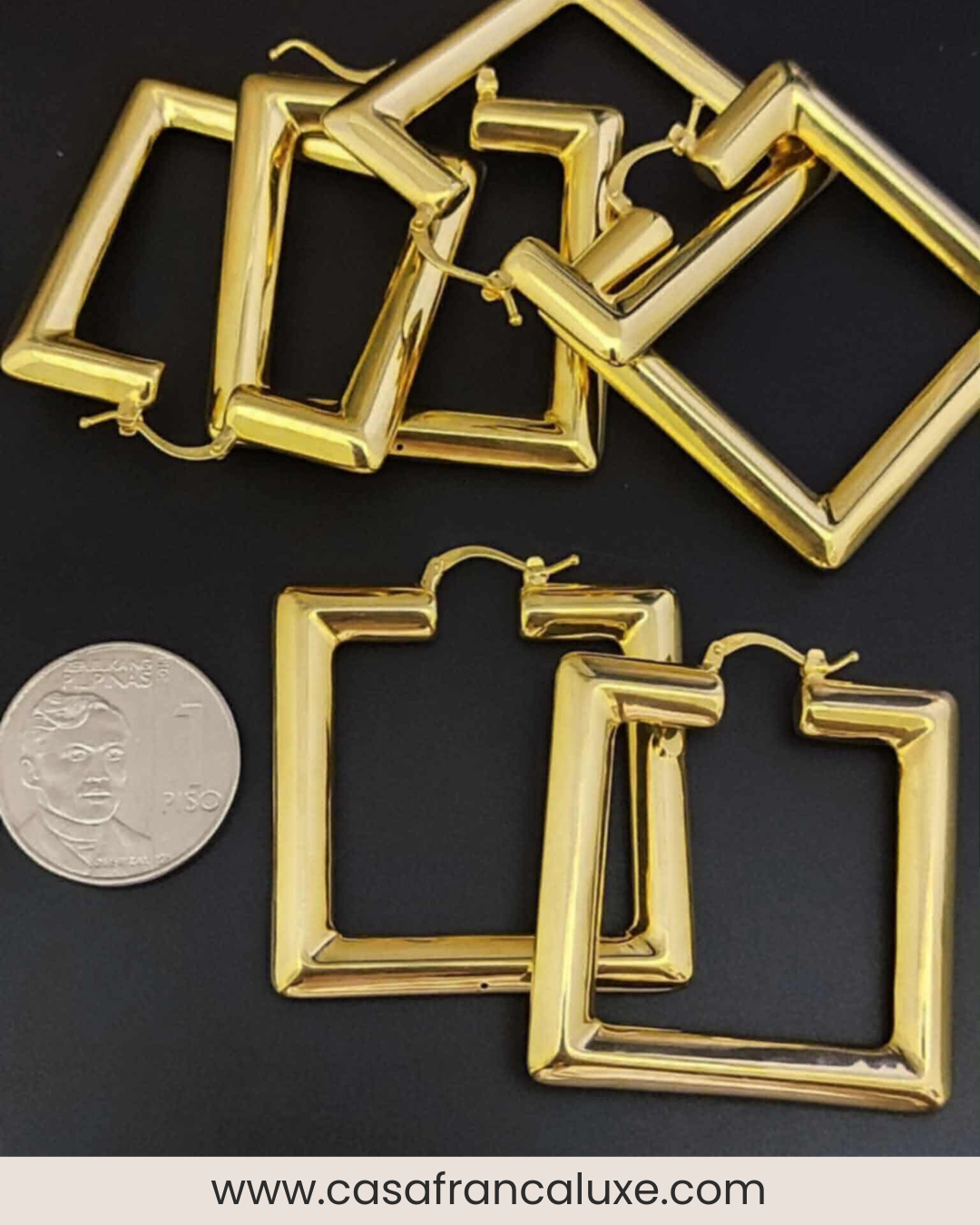 18K Chunky Earrings