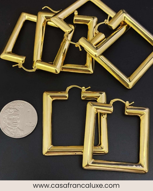 18K Chunky Earrings