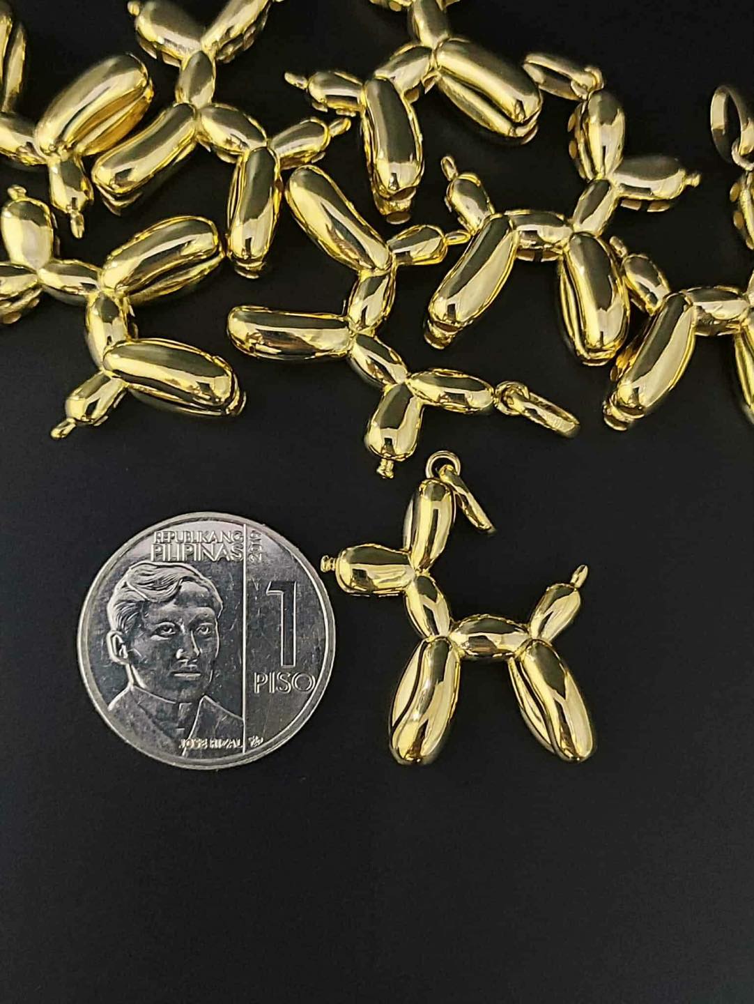 18K Dog Pendant