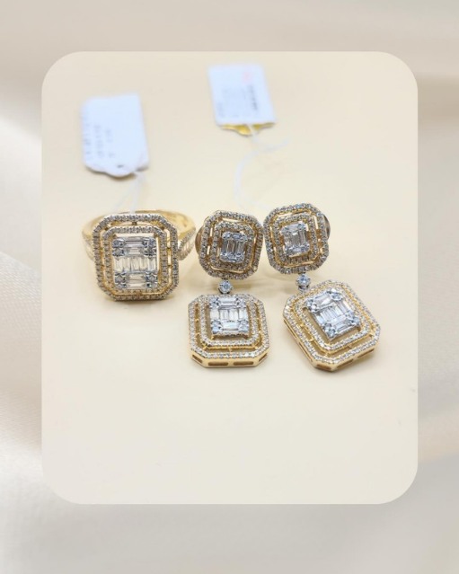 14K Diamond Set