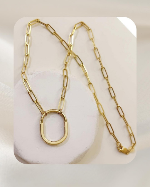 18K Yellow Gold Necklace
