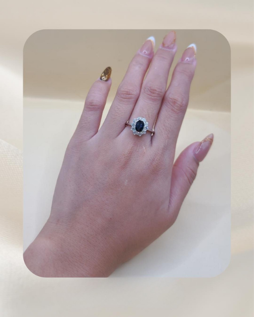 18K Diamond Ring