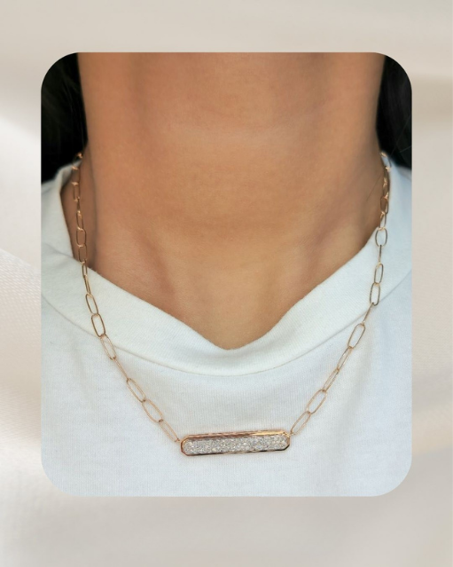 14K Diamond Necklace