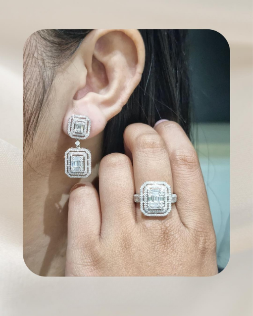 14K Diamond Set