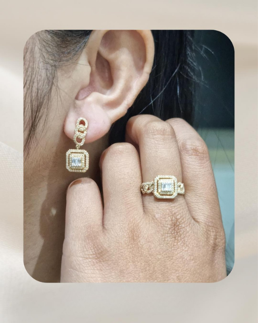 14K Diamond Set