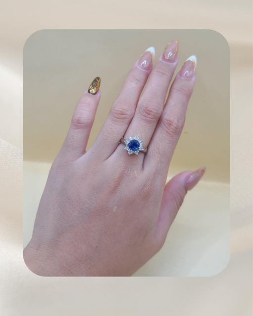18K Diamond Ring