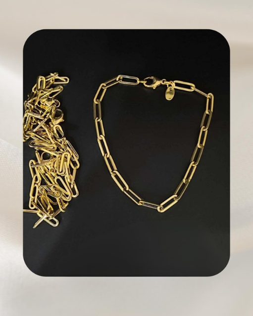18K Yellow Gold Unisex Bracelet