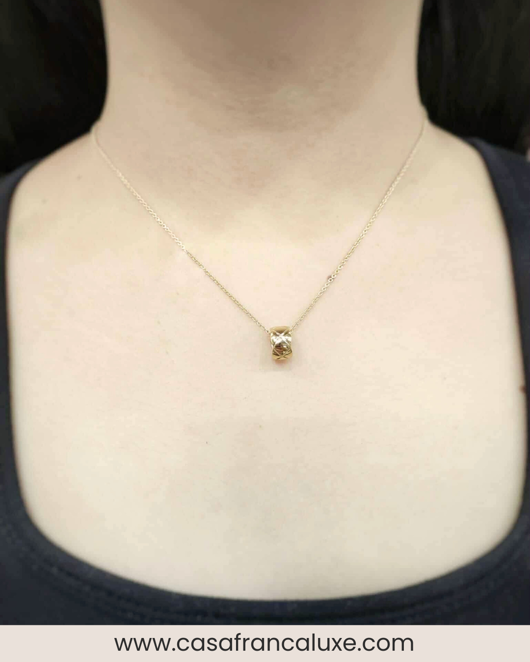18K HK Setting Necklace