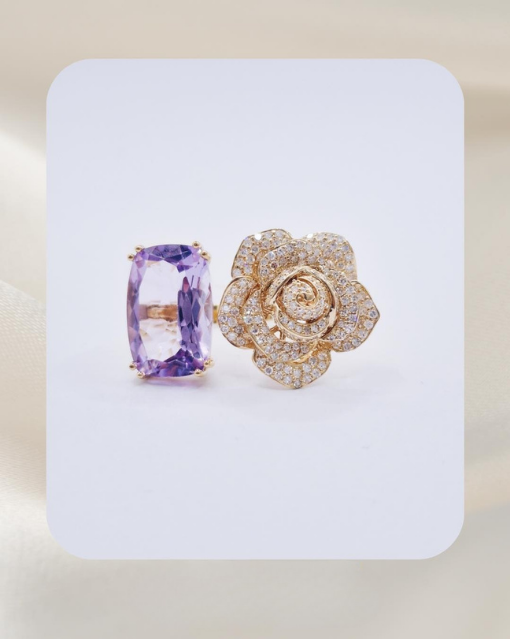 14K Diamond Ring