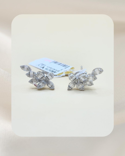 14K Diamond Earrings
