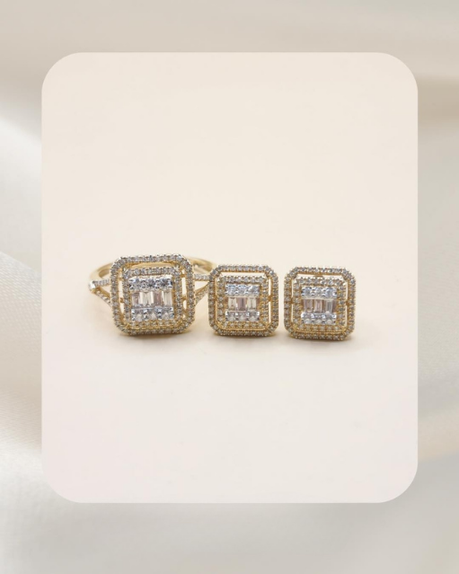 14K Diamond Set