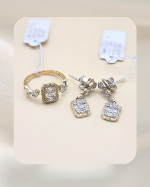 14K Diamond Set