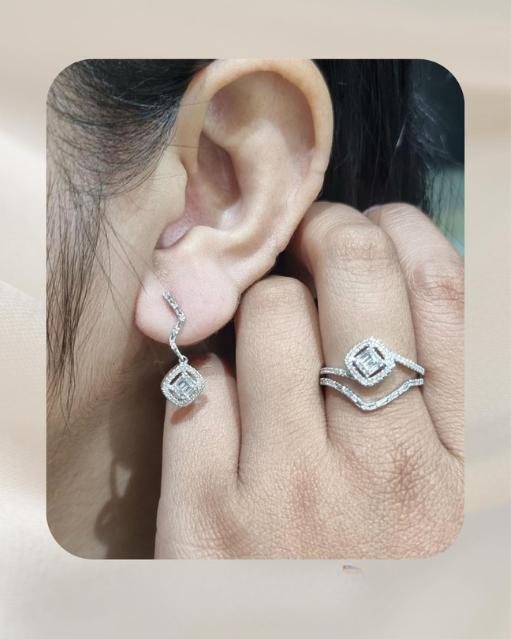 14K Diamond Set