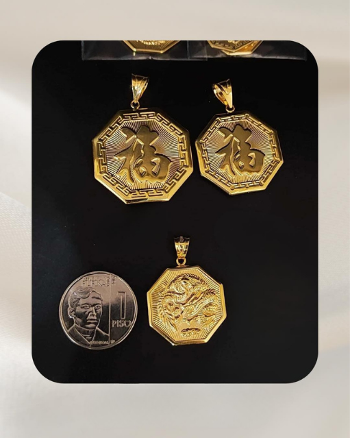 18K Yellow Gold Pendant