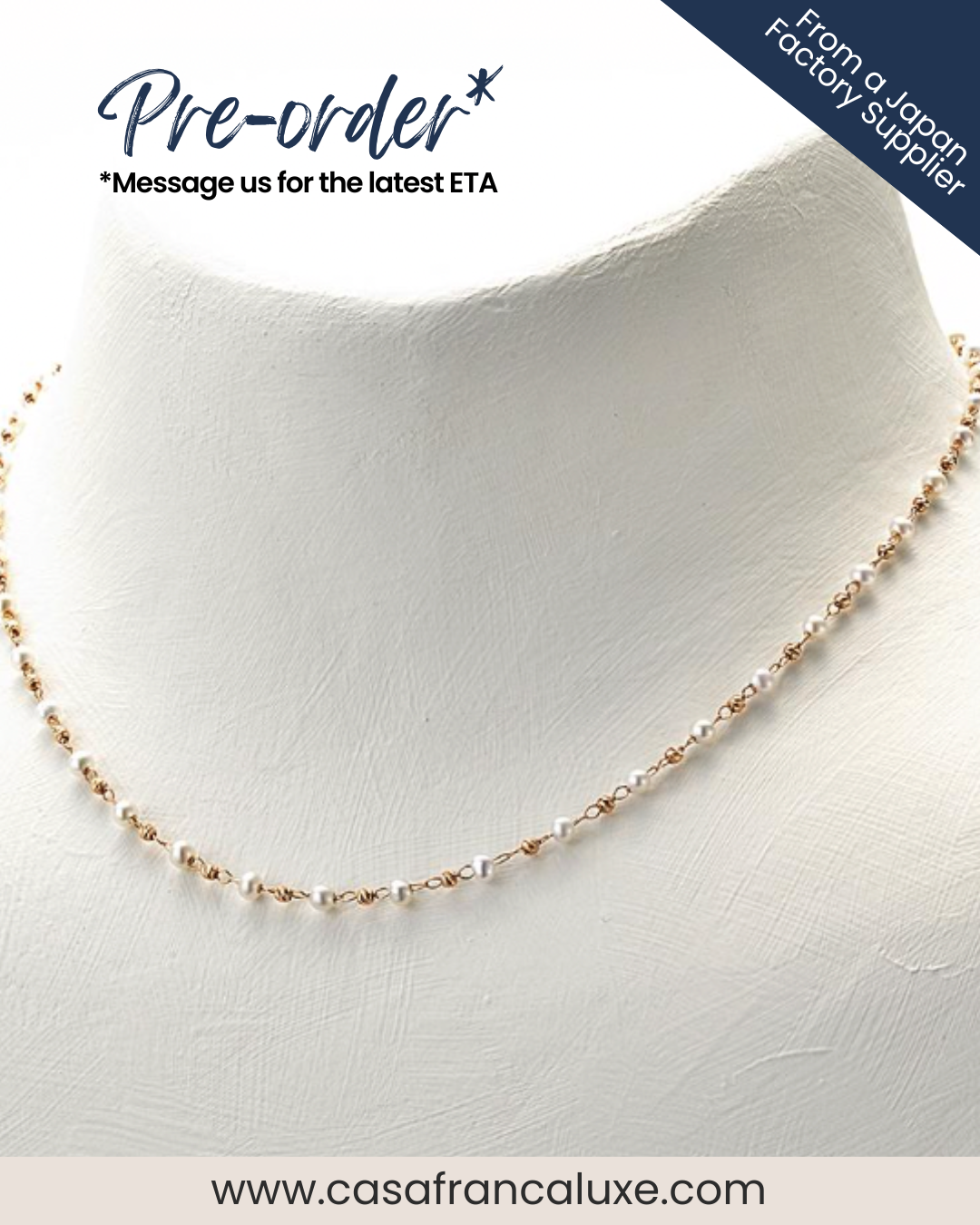 K18 Japan Gold Necklace