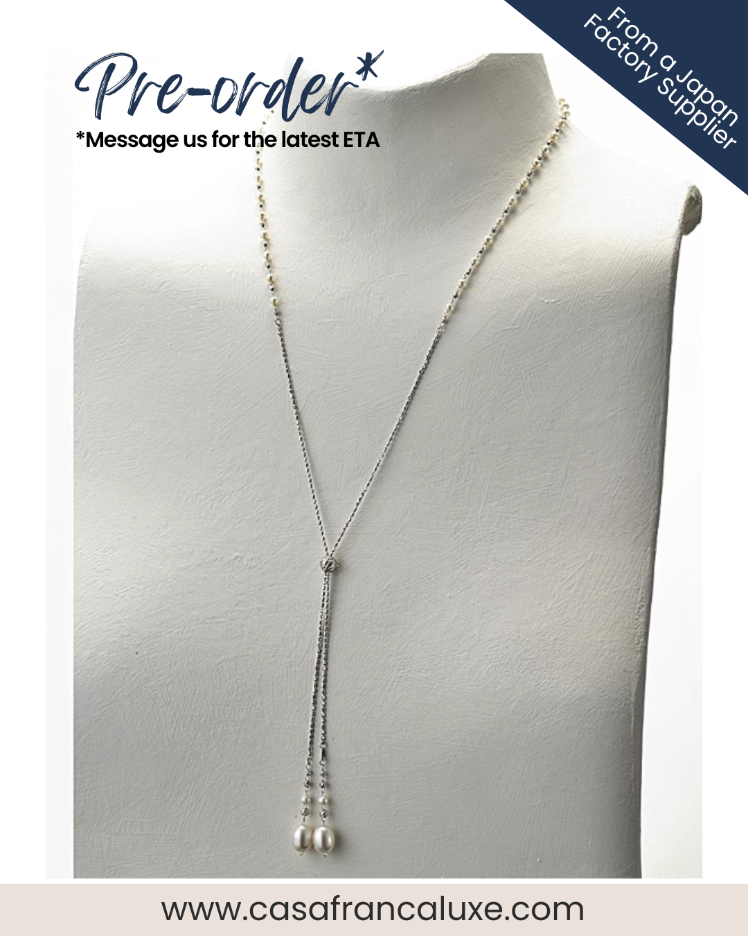 K18 Japan Gold 31" Long Necklace