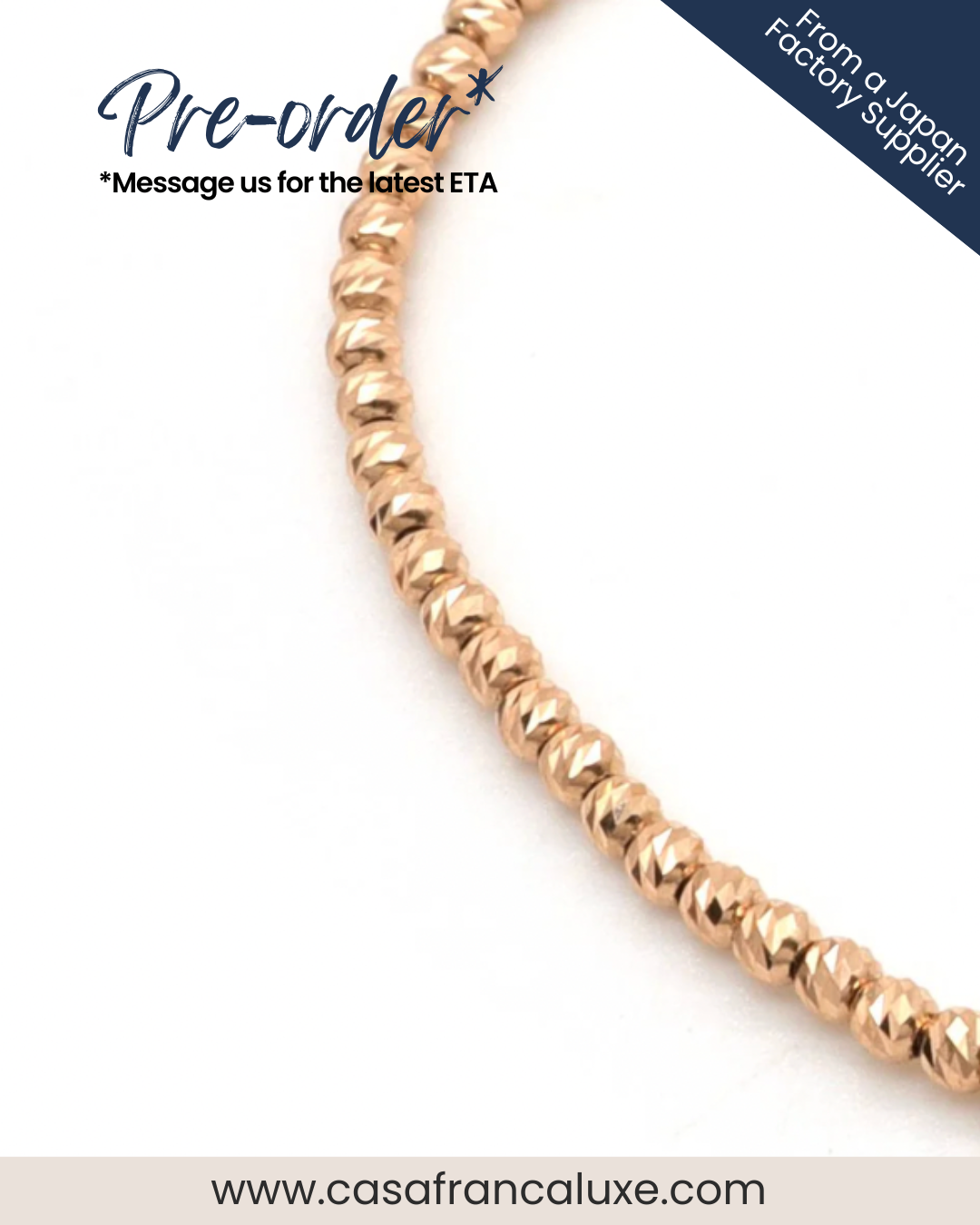 K18 Japan Gold Bracelet