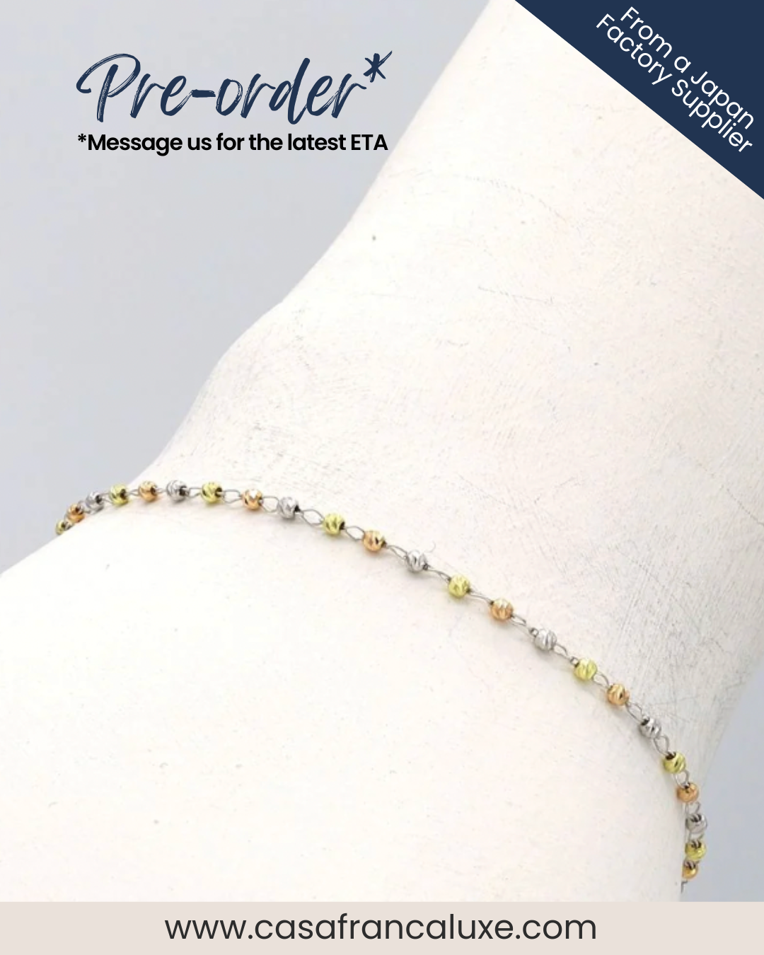 K18 Japan Gold Bracelet