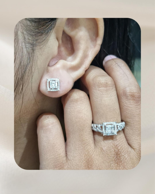 14K Diamond Set