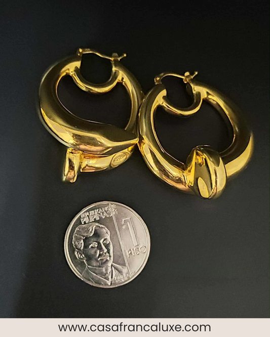 18K Chunky Earrings