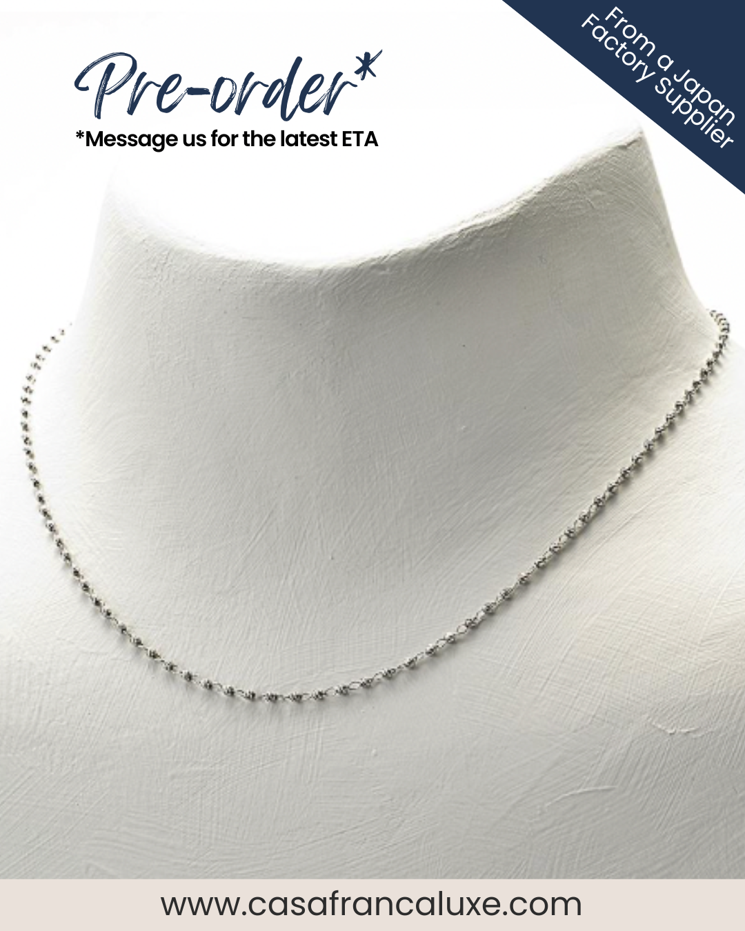 K18 Japan Gold Necklace