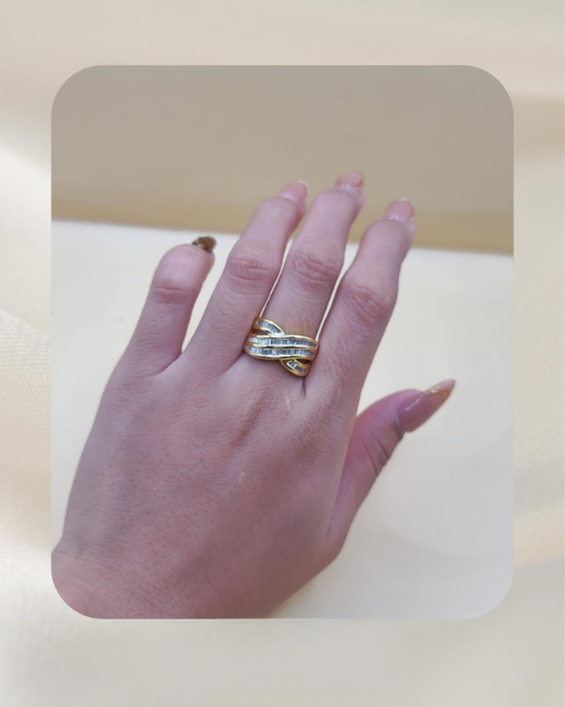 18K Diamond Ring