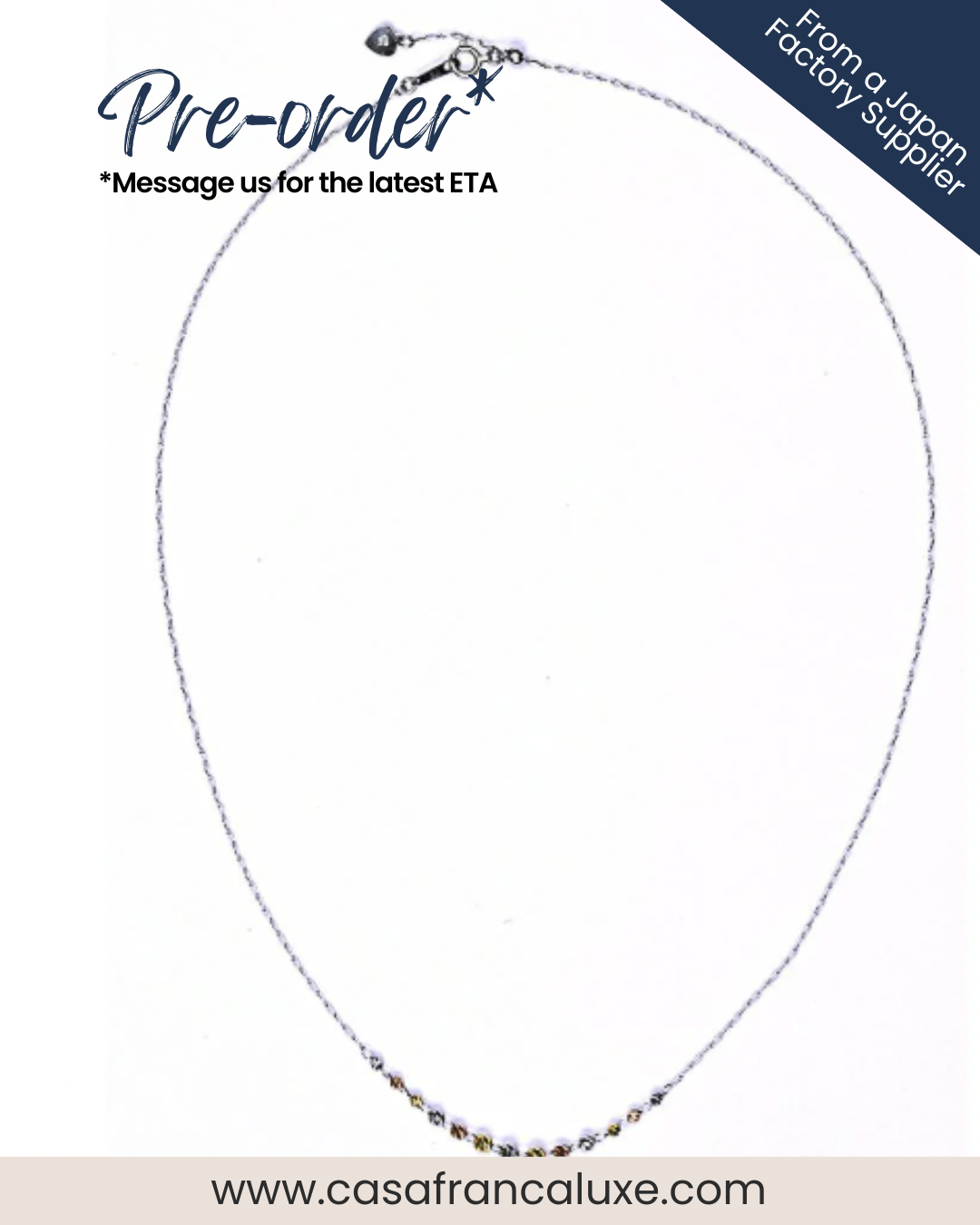 K18 Japan Gold Necklace