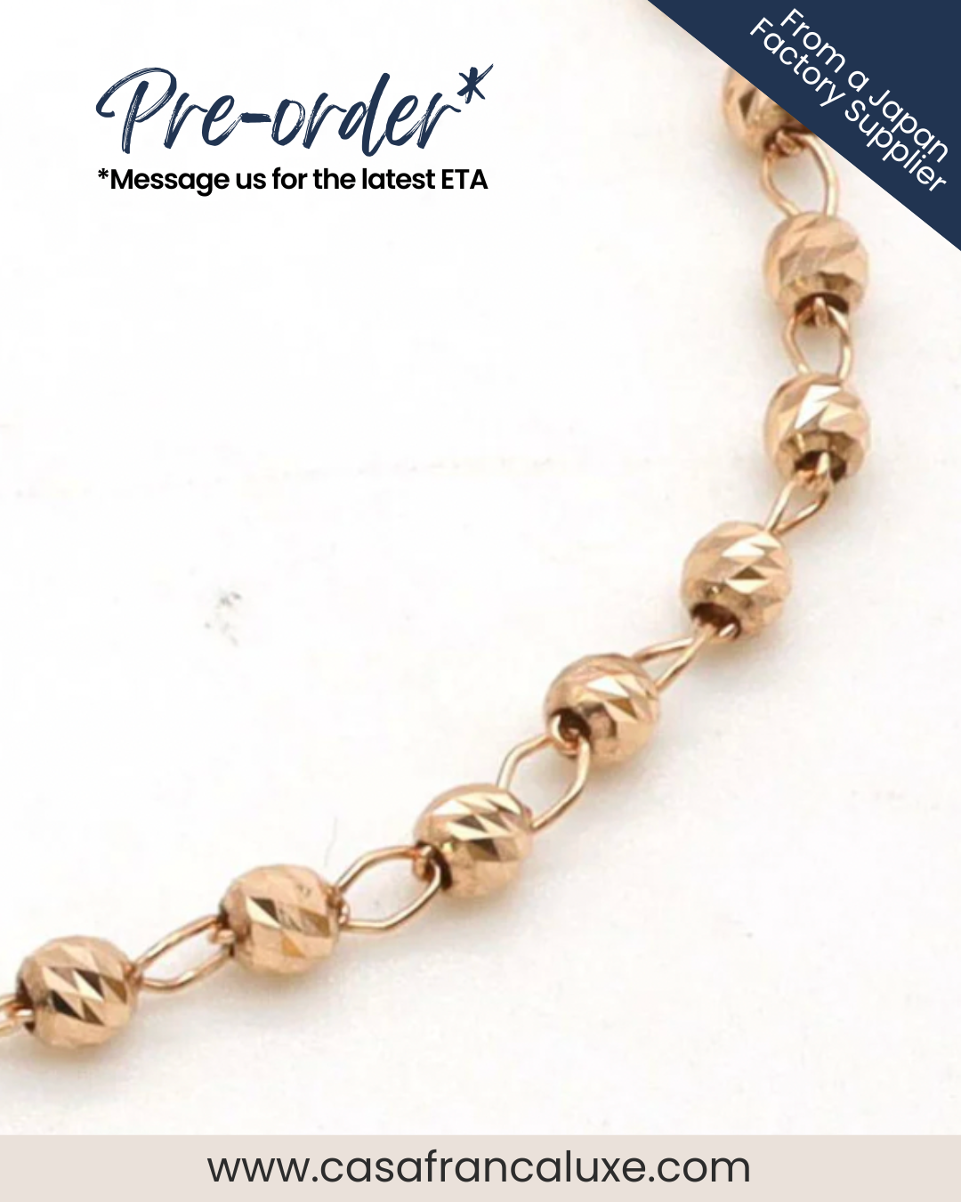 K18 Japan Gold Bracelet