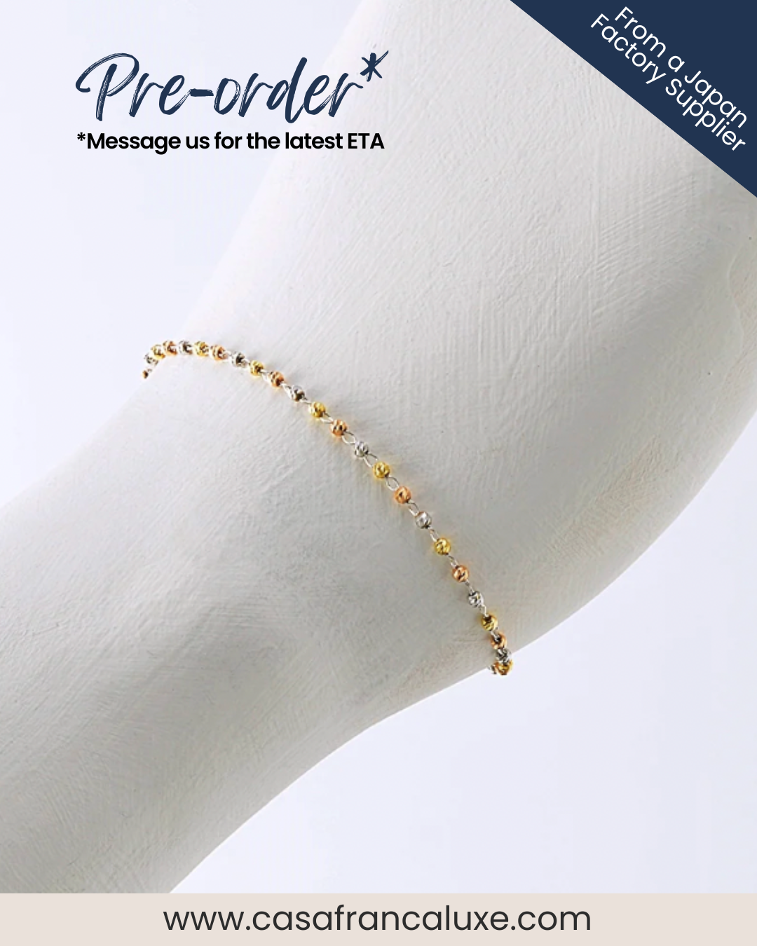 K18 Japan Gold Bracelet