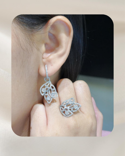 14K Diamond Set