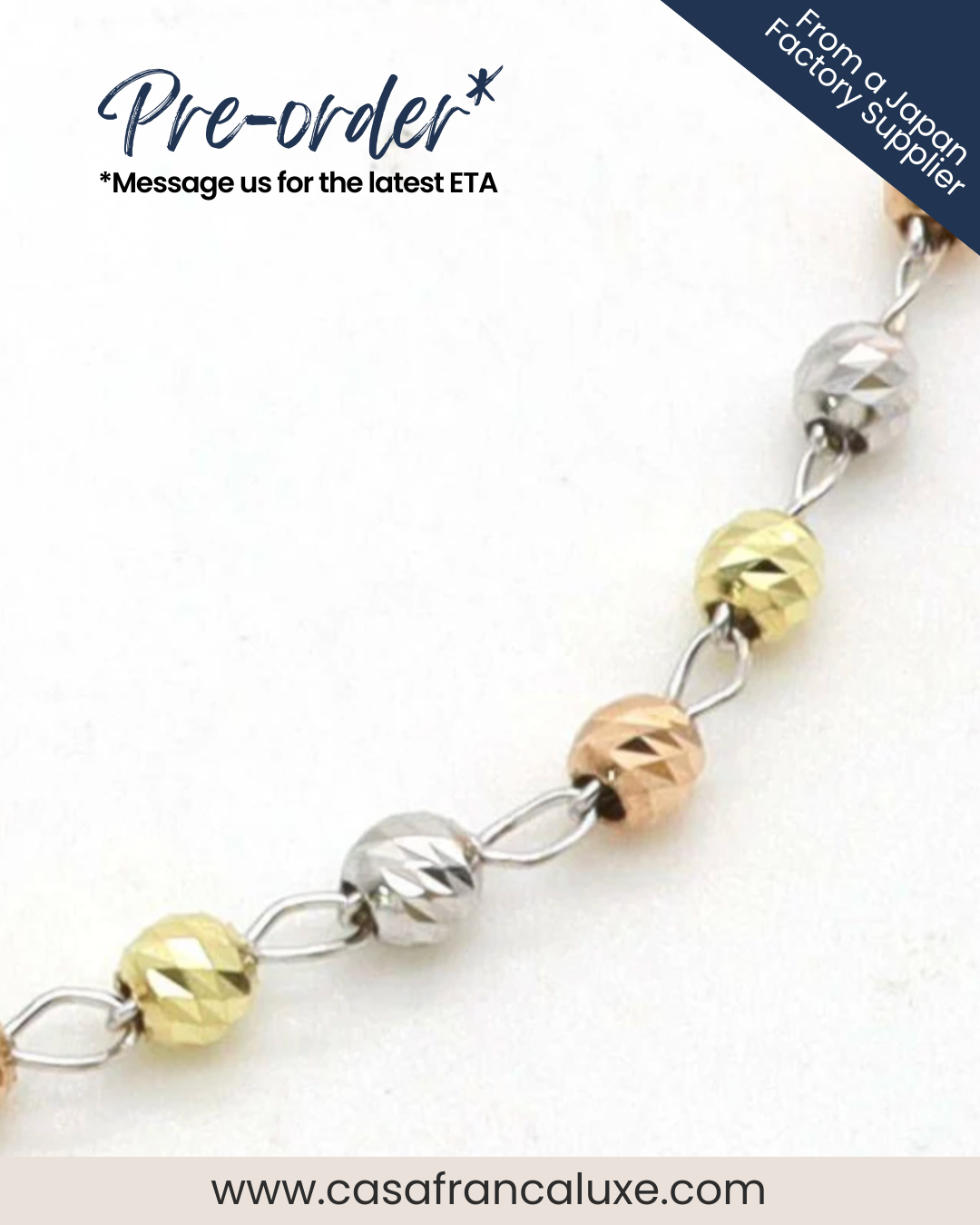K18 Japan Gold Bracelet