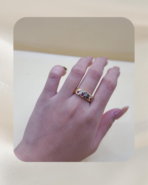 18K Diamond Ring