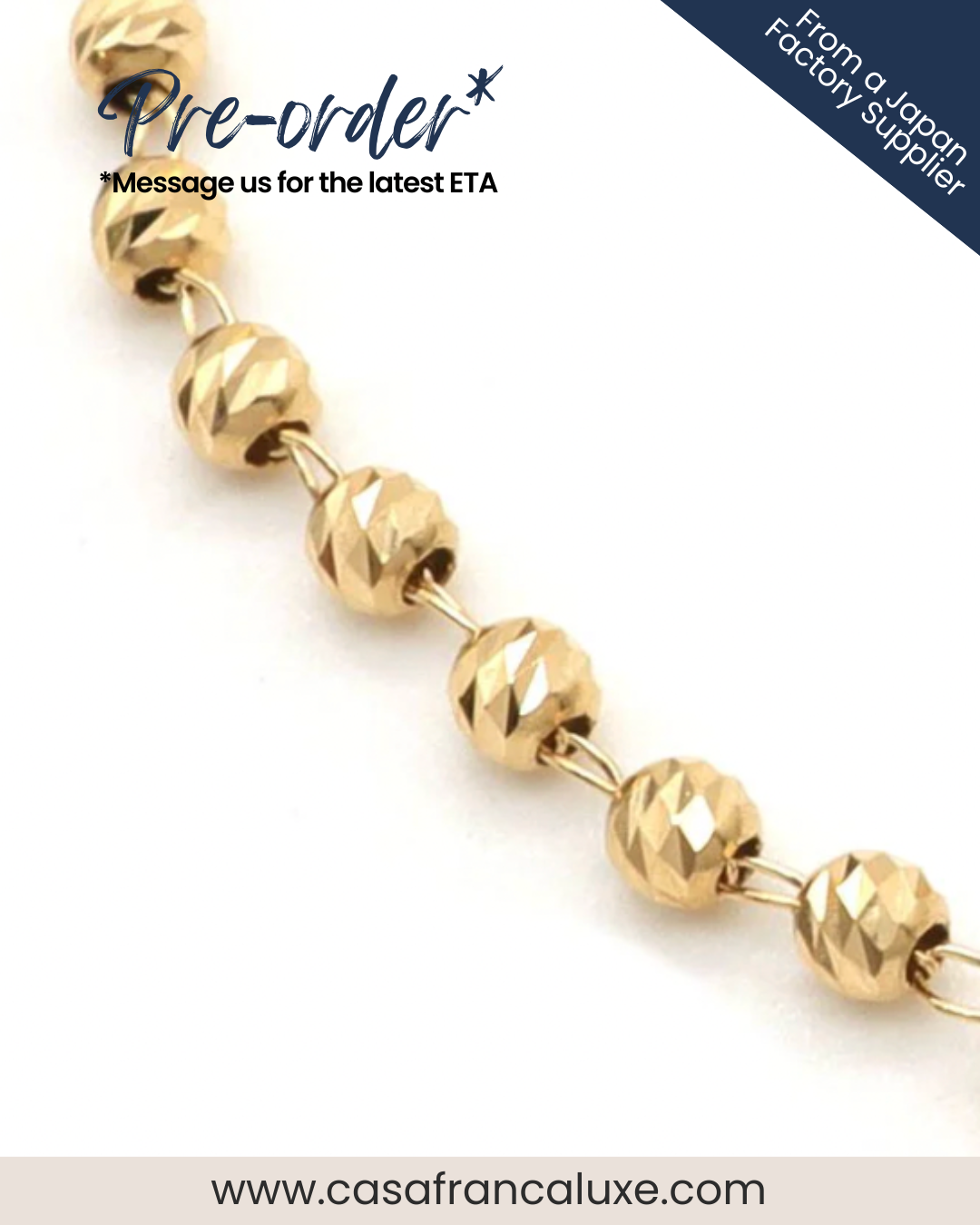 K18 Japan Gold Bracelet