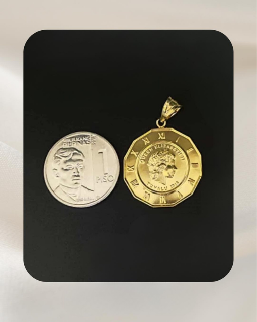 18K Yellow Gold Pendant
