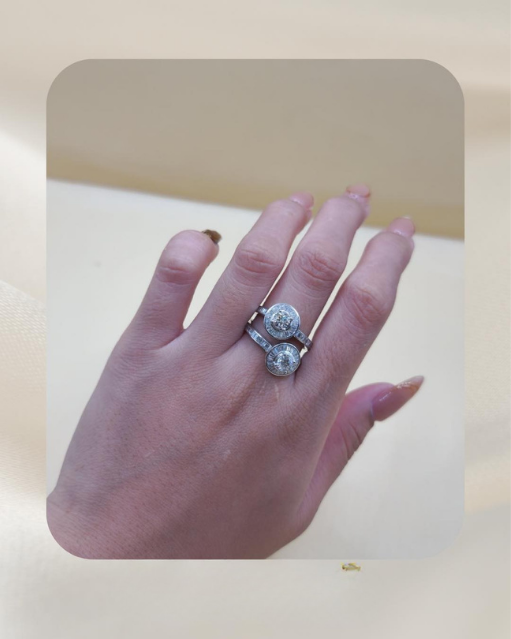 18K Diamond Ring