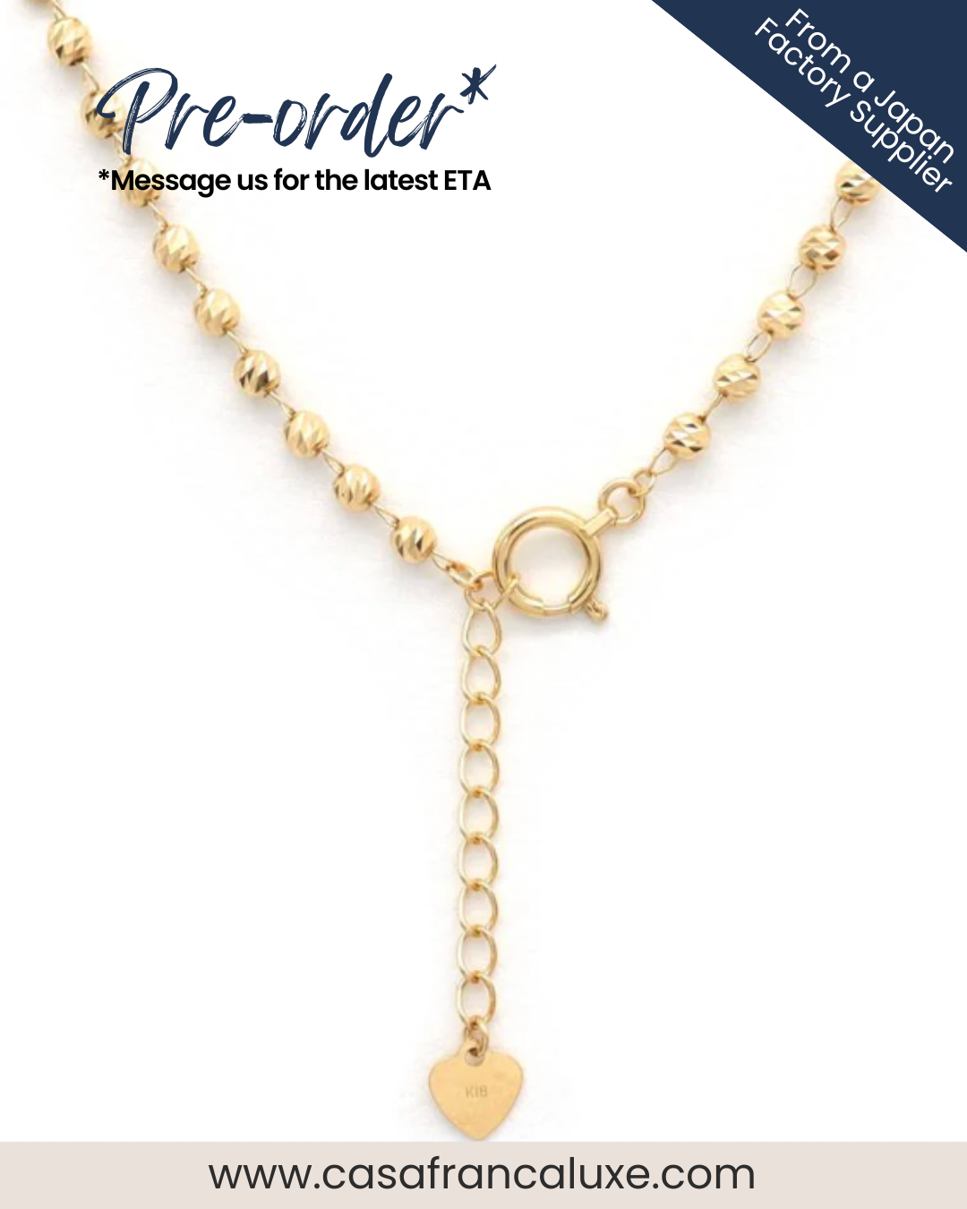 K18 Japan Gold Bracelet