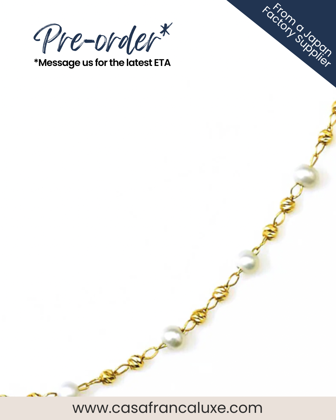 K18 Japan Gold Necklace