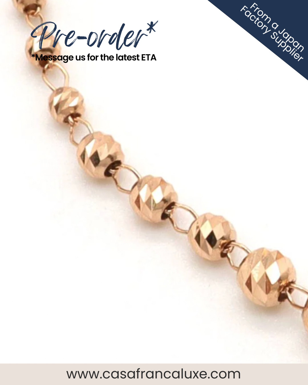 K18 Japan Gold Bracelet