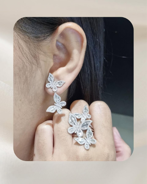 14K Diamond Set