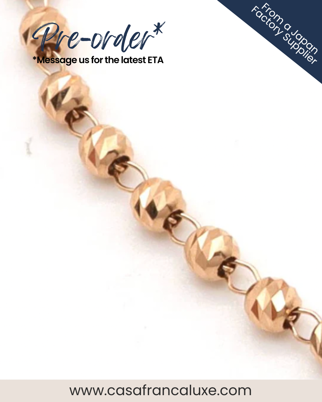 K18 Japan Gold Bracelet
