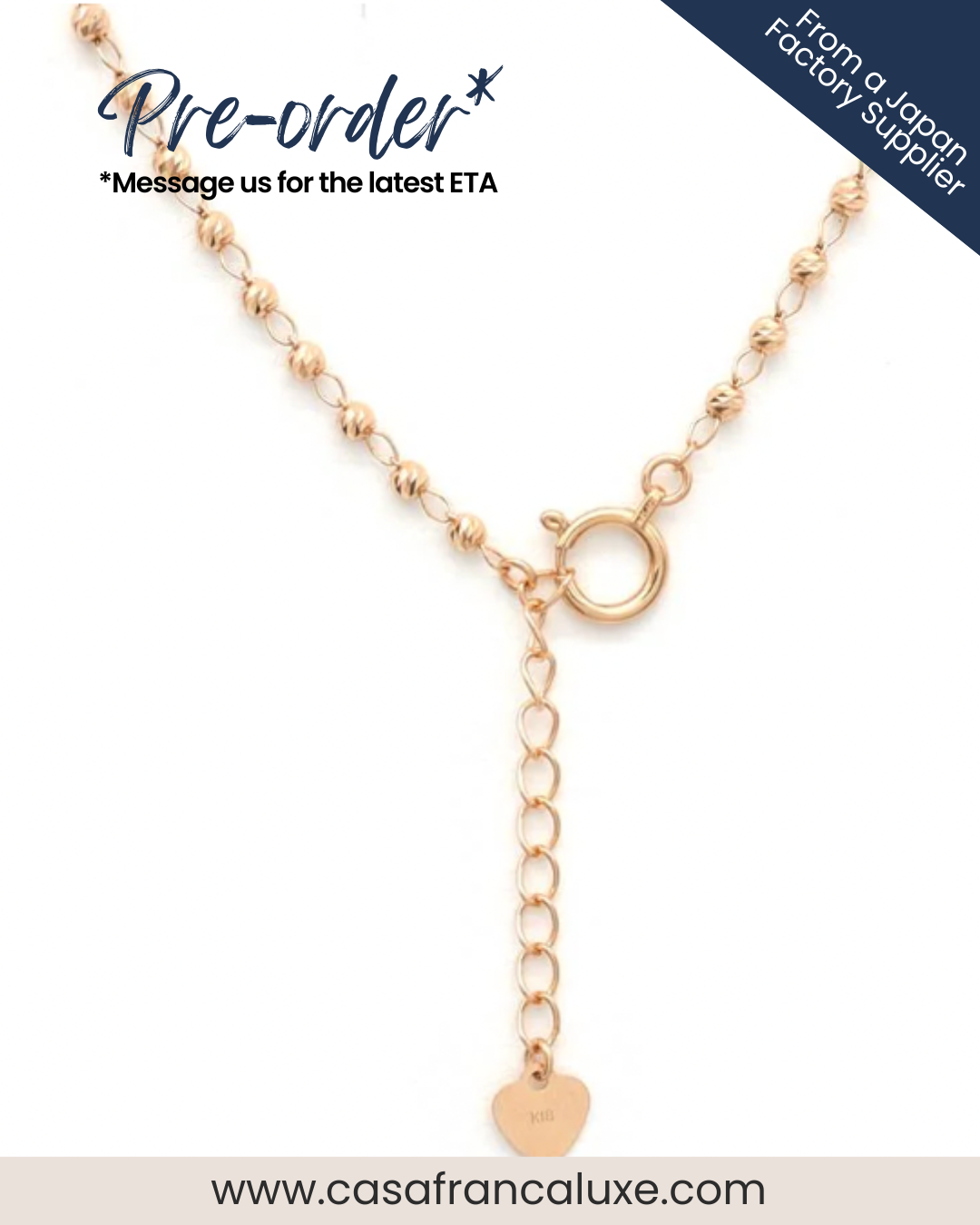 K18 Japan Gold Bracelet