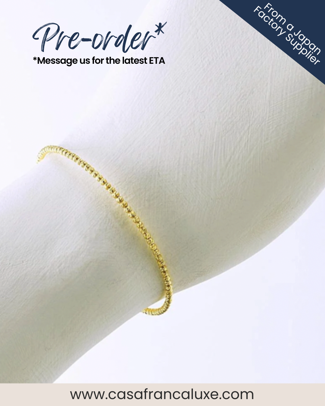 K18 Japan Gold Bangle