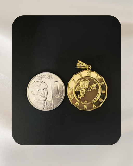 18K Yellow Gold Pendant