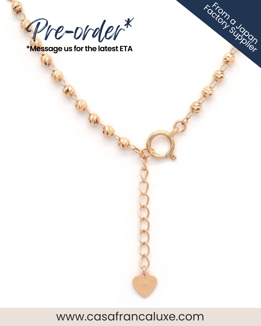 K18 Japan Gold Bracelet
